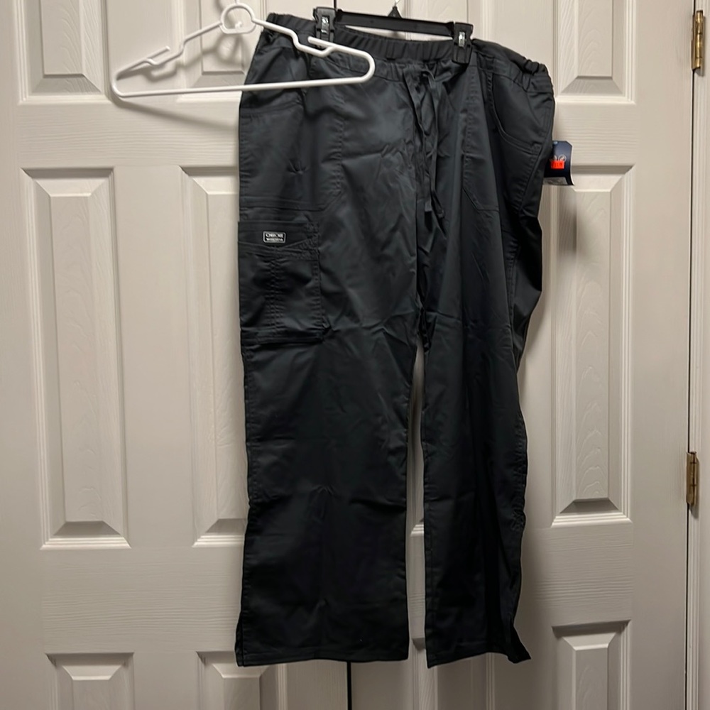 NWT Cherokee workwear scrub pants gray size XL petite